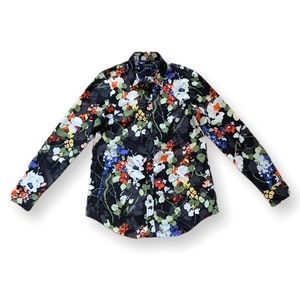 Banana Republic Floral Prints Long Sleeves Shirt